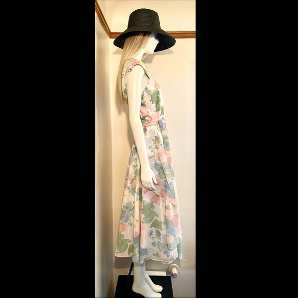 ROTHSCHILD - San Francisco Vintage Floral Dress Sz 8 - Picture 12 of 15